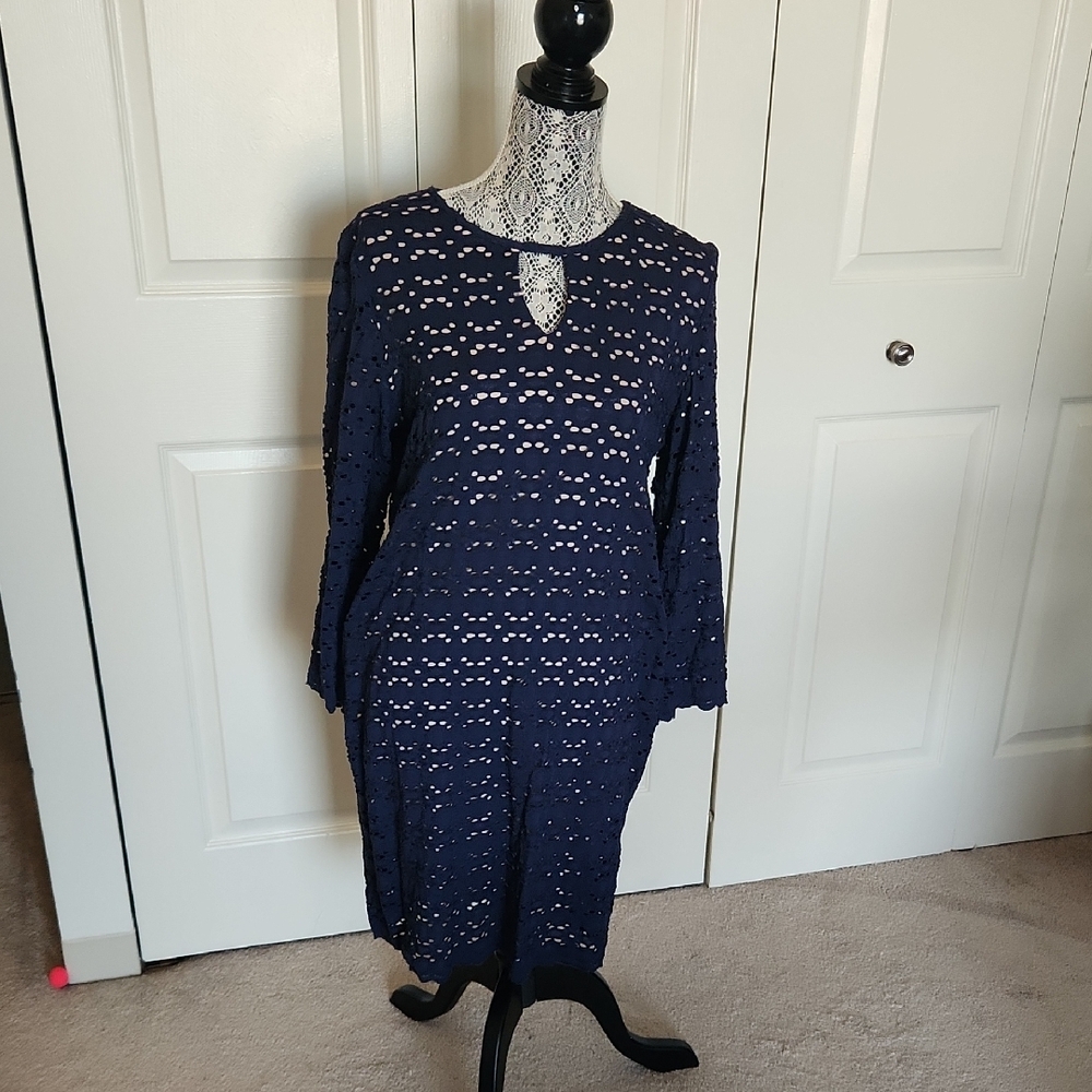 RN Studio Elegant Navy Blue Women's Dress